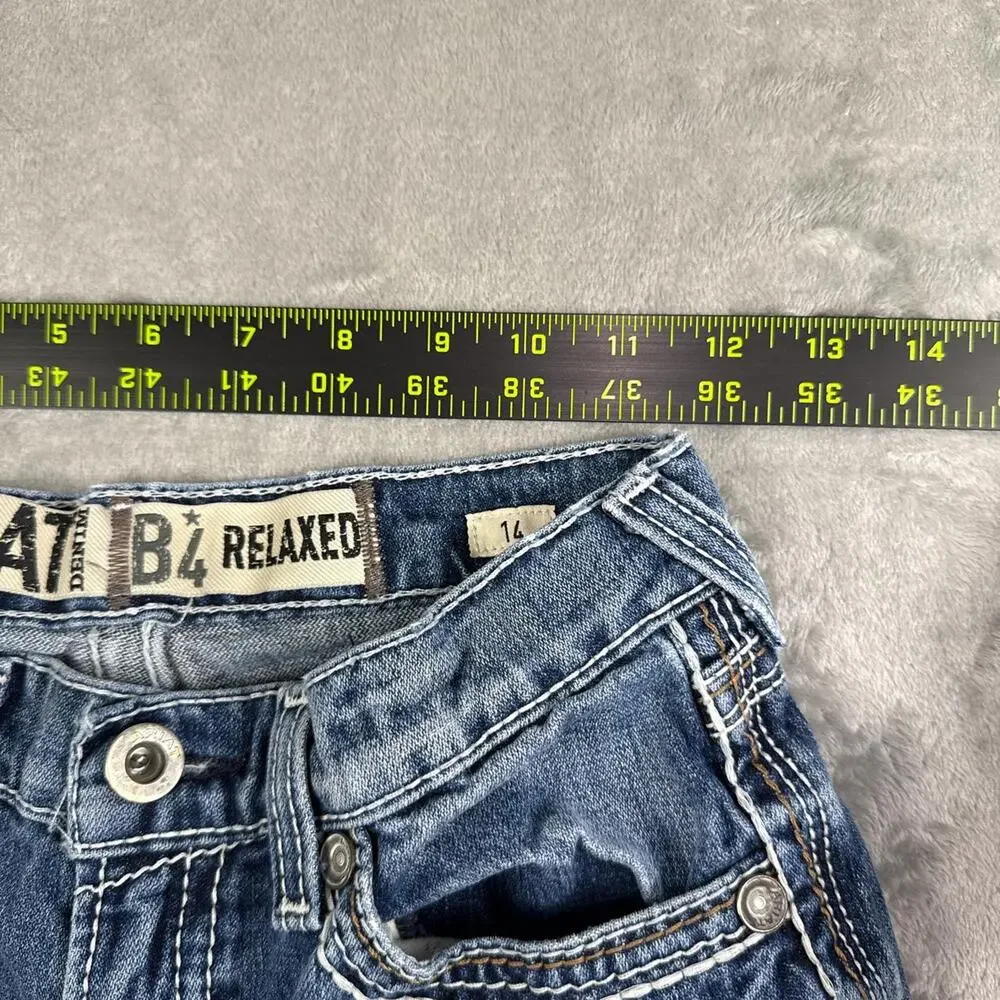 Ariat Jeans Youth Girls B4 Relaxed Bootcut Denim Pants Size 14 B31(j) - Picture 6 of 8